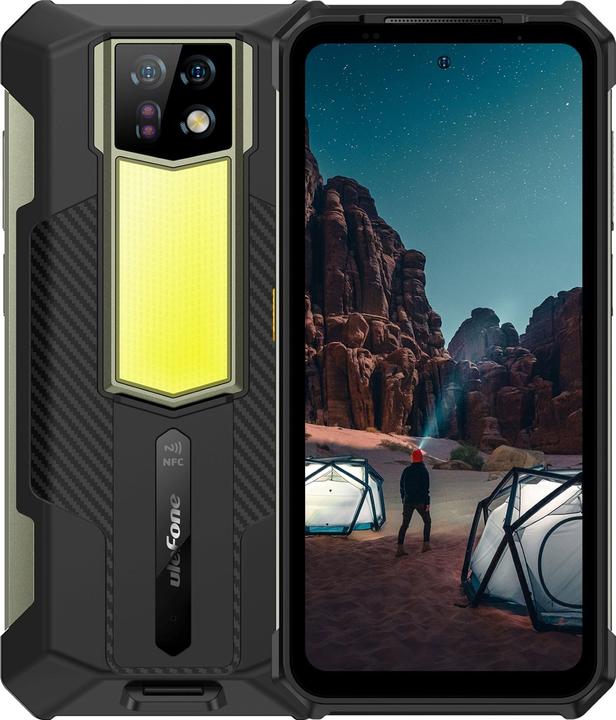 Ulefone Armor 24 (256 GB, Juoda, 6.78", Hybrid Dual SIM, 64 Mpx, 4G)