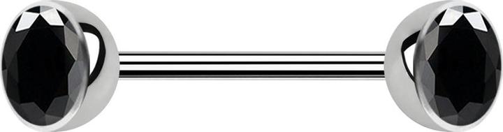 Produktbild Star Piercing Micro UFO Labret Innengewinde silber mit Scheibe (Chirurgenstahl 316L)