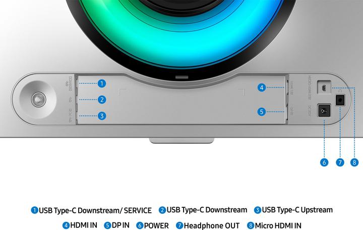 Produktbild Samsung Odyssey OLED G9 - S49DG934SU (5120 x 1440 Pixel, 49")