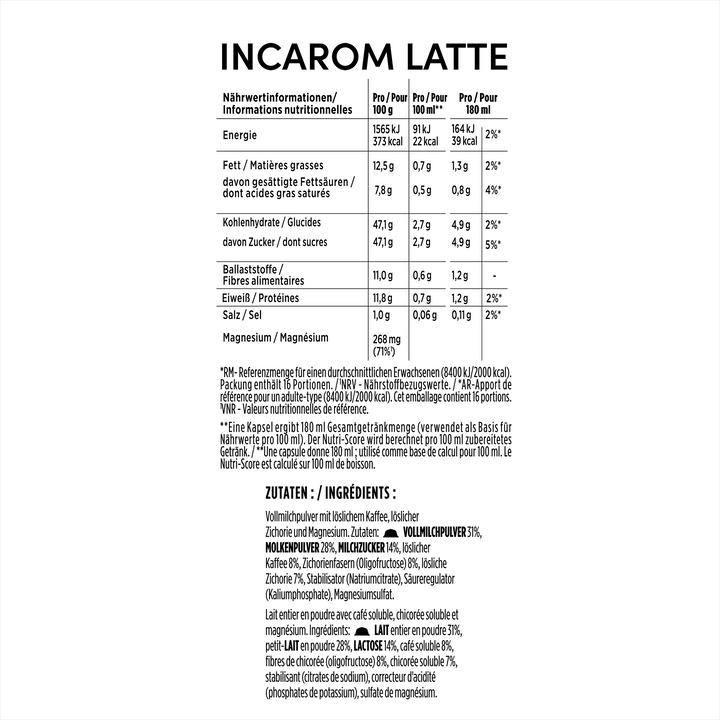 Immagine prodotto Nescafé Dolce Gusto Incarom Latte (16 x Porta.)