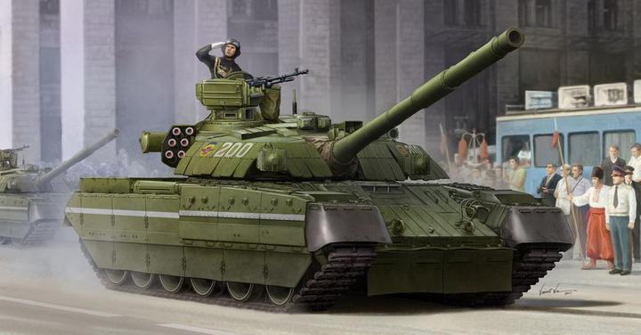 Actual product image Trumpeter Ukrainian T-84 MBT