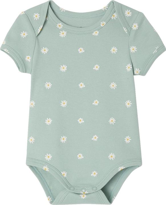 Immagine prodotto Vertbaudet Bio-Kollektion: 3er-Pack Baby Schlupfbodys mit kurzen Ärmeln (86)