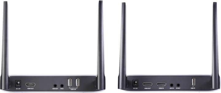Image du produit SpeaKa Professional SP-HWE-800 Transmission radio HDMI (kit) 150m 5180MHz, 5240MHz 1920 x 1080 Pixel S (150 m, Canal de retour audio (ARC))