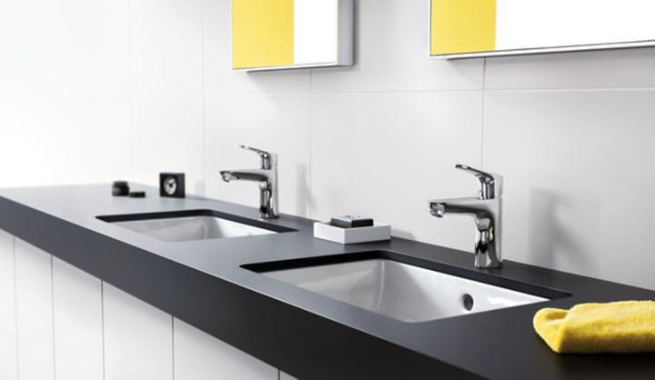Actual product image hansgrohe Focus single-lever basin mixer 100 with pop-up waste