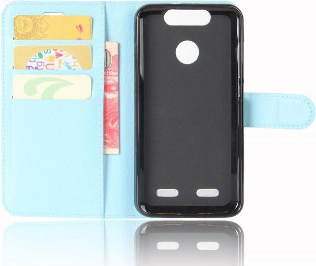 Actual product image MU Classic Litchi leather case (ZTE Blade V8 Lite)
