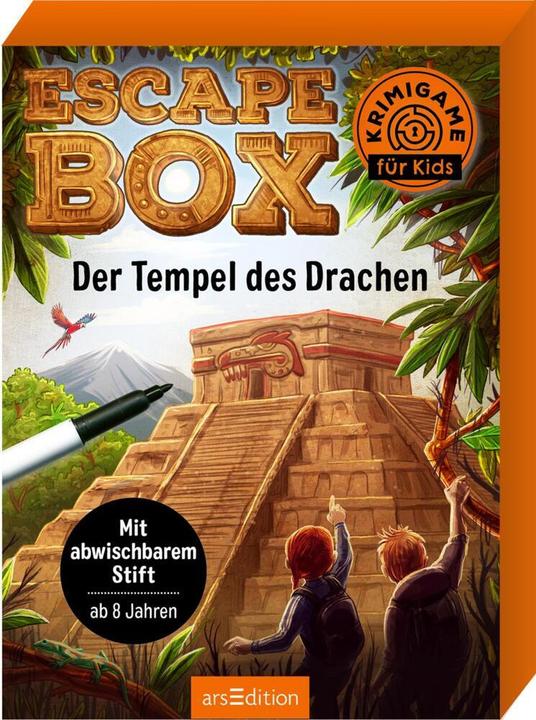 Actual product image Escape Box - The Temple of the Dragon (German)