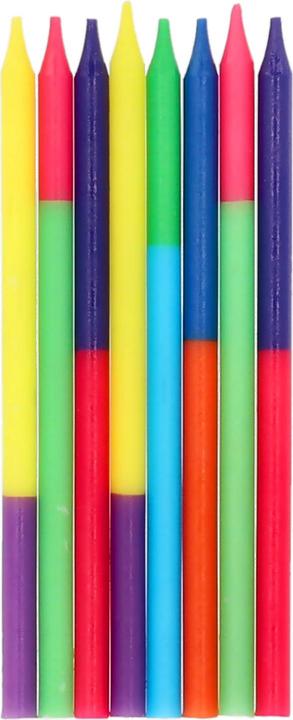 Folat Candele Bright Delight - 10 cm - 24 pezzi (24 pz.)