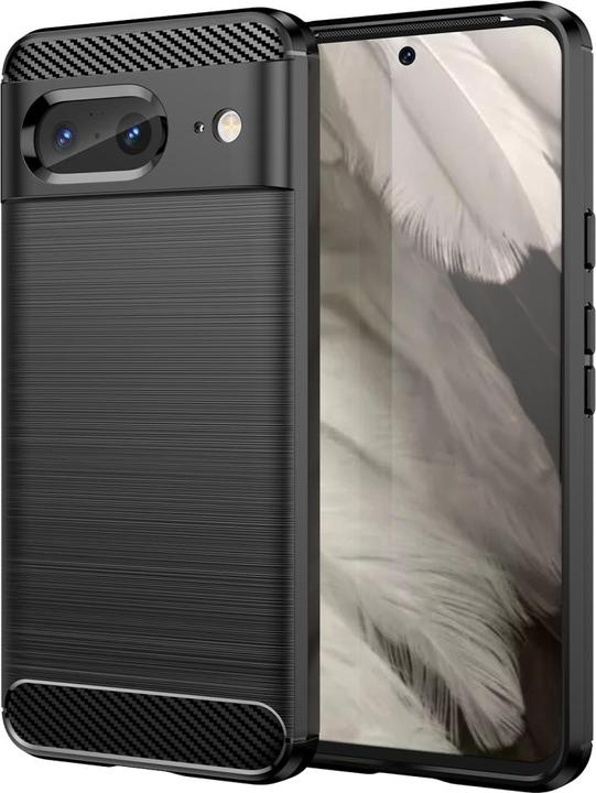 Immagine prodotto Screenguard Google Pixel 8 Cover Carbon Brushed Soft TPU (Google Pixel 8)