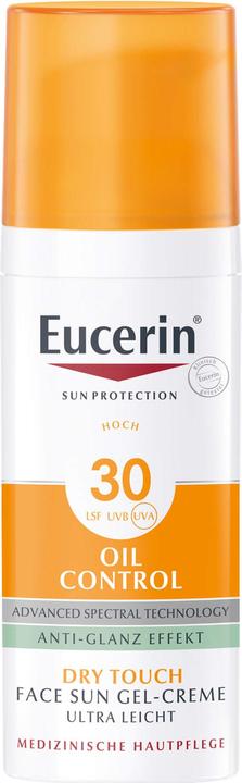 Actual product image Eucerin Sun Gel Cream Oil Control SPF 30 (Suntan cream, SPF 30, 50 ml)
