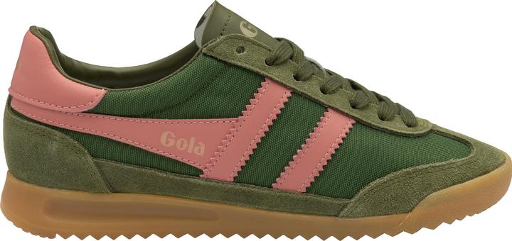 Military Green, Coral Pink