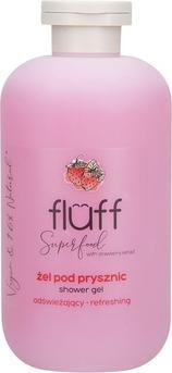 Fluff REFRESHING Żel pod prysznic o zapachu truskawek 500ml (500 ml)