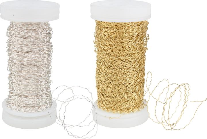 Actual product image VBS Bouillon effect wire, 0.25 mm, approx. 60 m (60 m)