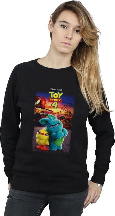 Actual product image Disney Womens/Ladies Toy Story 4 Ducky And Bunny Poster Sweatshirt (L)