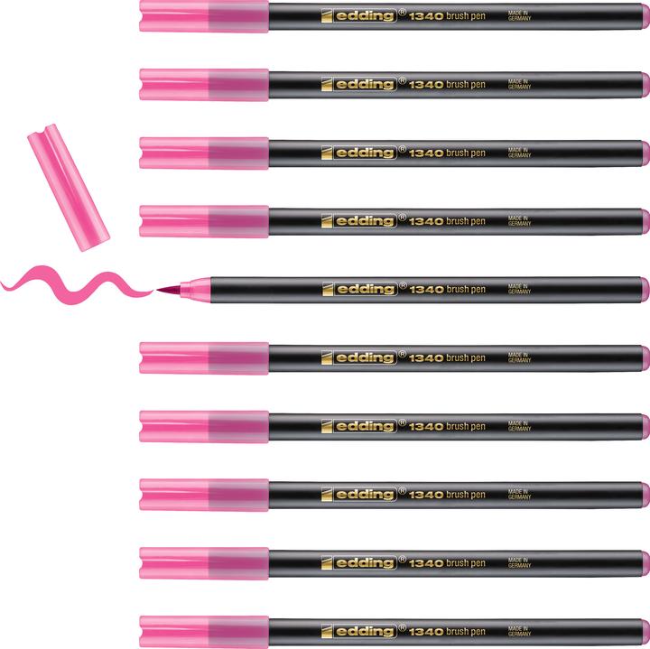 Produktbild Edding Brushpen 1340 (Rosa, 1 x)