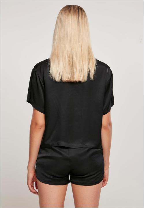 Image du produit Urban Classics Ladies Viscose Satin Resort Shirt (L)