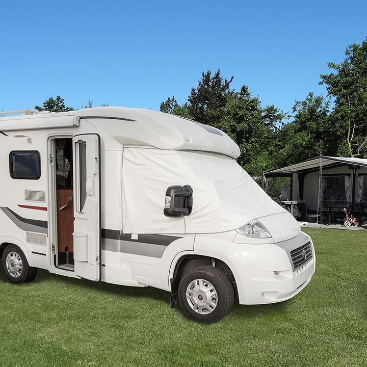 Produktbild ProPlus Frontscheiben-Abdeckung weiss für Reisemobil Fiat Ducato ab 2006