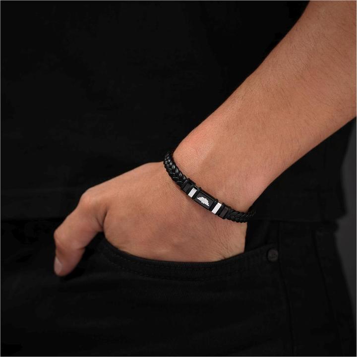 Immagine prodotto Police Wavebreaker (1.10 cm, Acciaio inox/pelle)