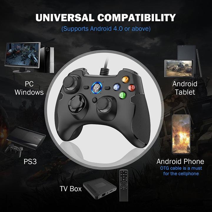 Produktbild EasySMX Esm-9100-gre (PC, Android, Switch, Steam Machine, PS3)