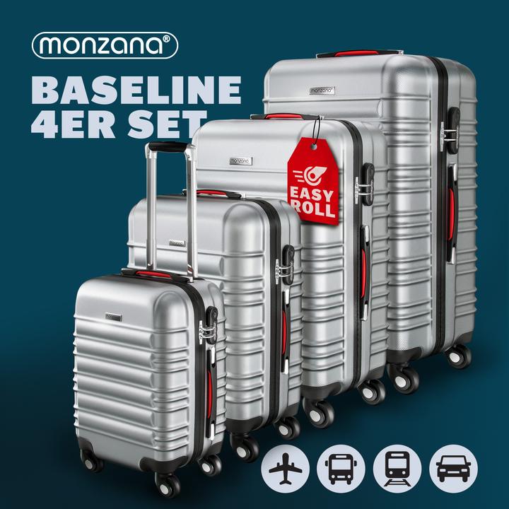 Actual product image Monzana Hard shell case (41 l, Hand luggage (up to 50 litres))