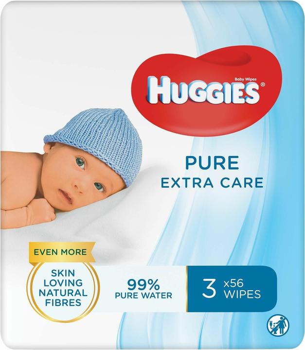 Produktbild Huggies Pure Extra Care (168 Stück)