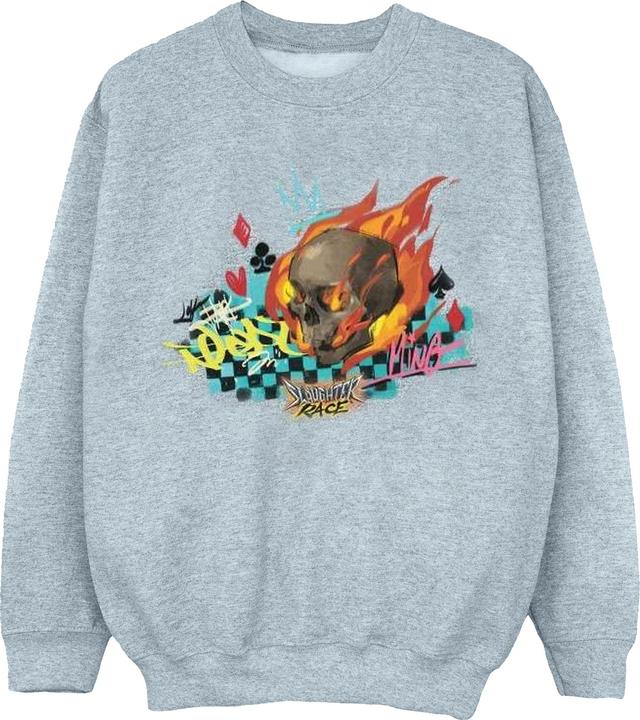 Produktbild Disney Wreck It Ralph Race Skull Sweatshirt Mädchen (140, 146)