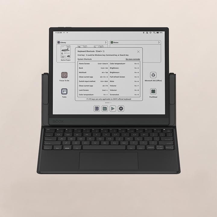 Actual product image Onyx Keyboard Case (Eng. Int., Boox Tab Ultra C Pro)