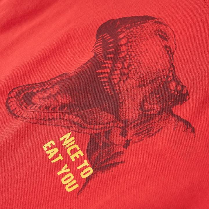 Image du produit VidaXL T-shirt enfant rouge 128,Composition : 100 % coton,Couleur (128)