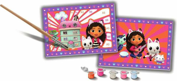 Produktbild Ravensburger Malen nach Zahlen 23754 - Gabby's Dollhouse - Kinder 5 - 7 Jahre