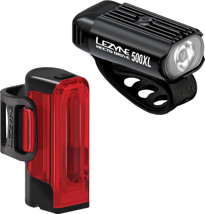 Lezyne Hecto Drive 500Xl / Strip Drive 300+ Pair (500 lm, 300 lm)