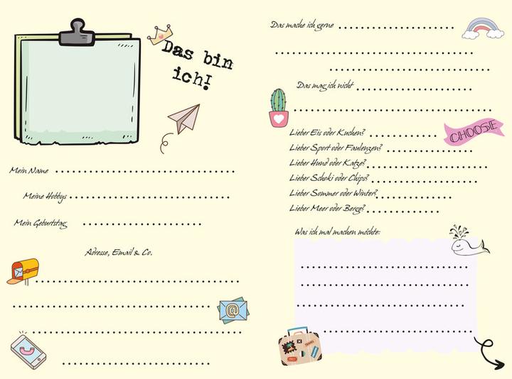 Produktbild Pagna Freundebuch Save me No. 3 (150 x 220 mm)
