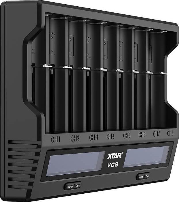 Actual product image Xtar VC8 Charger (1 pcs., Battery + charger)