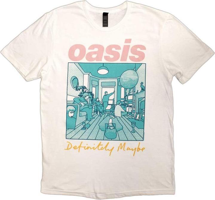 Immagine prodotto Oasis Definitely Maybe Maglietta Illustrazione Adulto Unisex (XXL)