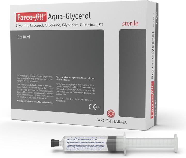 Produktbild Farco-fill Aqua Glycerol Sterile Blockerlösung, 10 x 10 ml