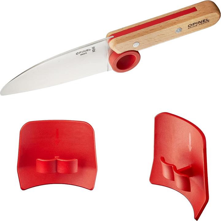 Actual product image Opinel Children's chef's knife set "Le Petit Chef" 2-piece (10.20 cm)