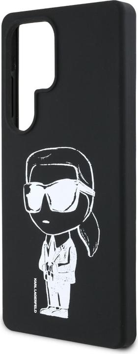 Immagine prodotto Karl Lagerfeld Silicone Graffiti Ikonik Printed Logo MagSafe Case for Samsung Galaxy S25 Ultra - Bla (Samsung Galaxy S25 Ultra)