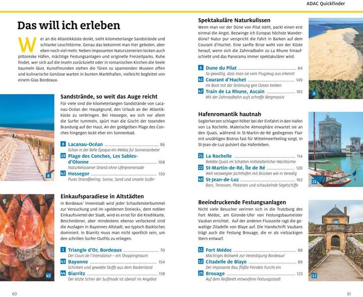 Produktbild Adac Reiseführer plus Französische Atlantikküste (Deutsch, Jonas Fieder, 2024)