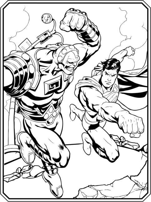 Image du produit DC Superman: Superstarker Malblock