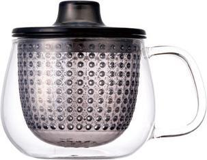 KINTO UNITEA Unimug - Mug with Tea Strainer 350 ml Grey (0.35 l)