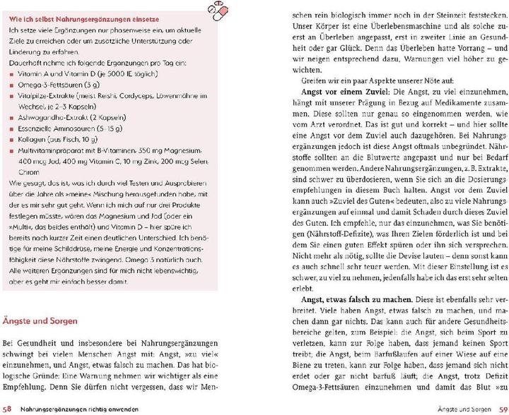 Actual product image Fakten-Check Nahrungsergänzungsmittel - Welche Nährstoffe, Vitalstoffe und Extrakte wirklich (German, Martin Auerswald, 2023)