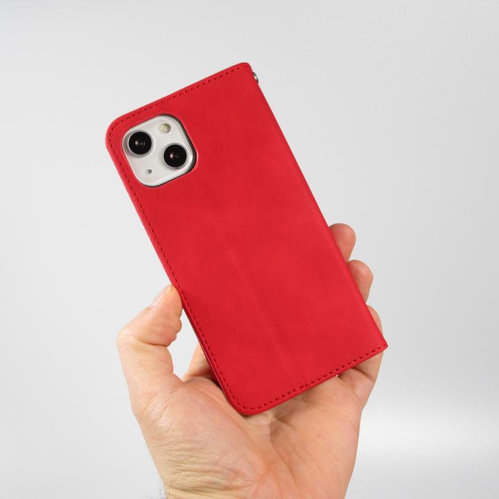 Produktbild PhoneLook Leder Tasche Flip Wallet vintage mit Magnetverschluss und Kartenhalter (Apple iPhone 13)