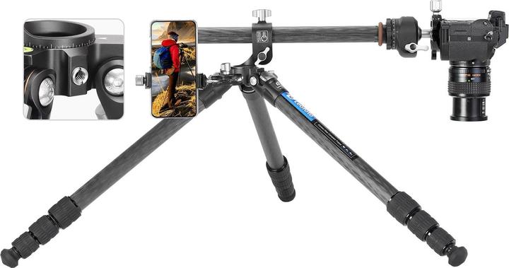 Actual product image Leofoto Ranger LS-284CVL (Carbon, Metal)