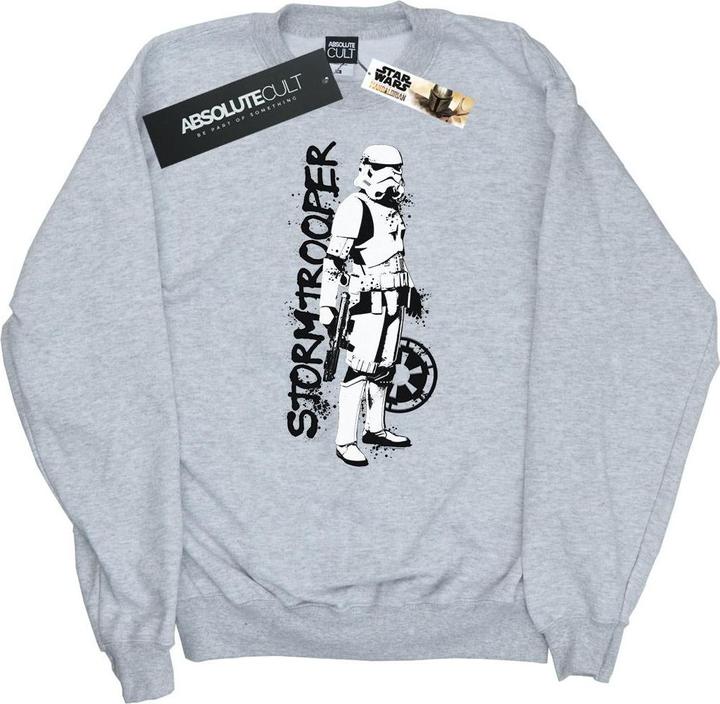 Produktbild Star Wars The Mandalorian Splat Stormtrooper Sweatshirt (S)