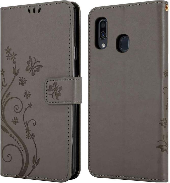 Actual product image Cadorabo Flower Book Cover (Samsung Galaxy A20, Samsung Galaxy M10s, TCL A30)