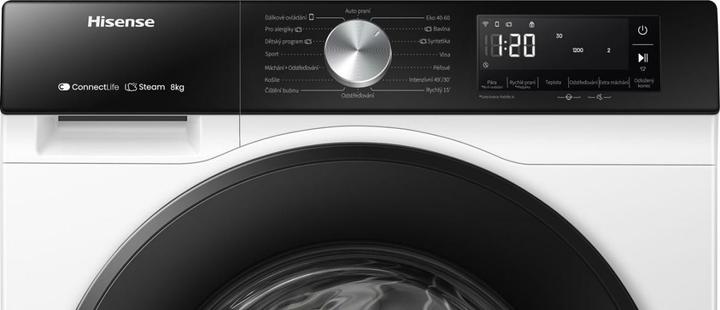 Immagine prodotto Hisense WF3S8043BW3 (8 kg, A sinistra)