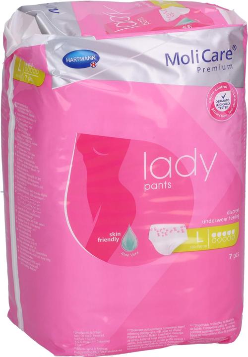 Immagine prodotto MoliCare Lady Pants 5 Pantaloni per l'incontinenza (7 x, L)