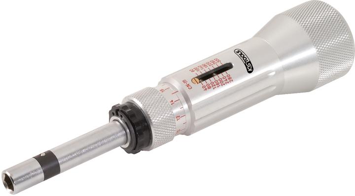 Produktbild KS Tools 1/4" ESD-Drehmomentschraubendreher Mikrometerskala, Skale (mech.), 400-1000 cNm (1/4", 400 Nm, 1000 Nm)