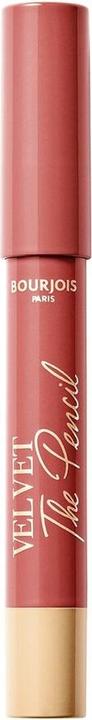 Bourjois Velvet The Pencil - Waterproof and long-lasting lipstick in pencil 1.8 g 04 Less Is Brown (04 Less Is Brown)