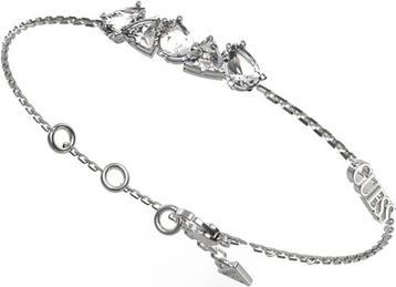 Guess Elegant Steel Bracelet With Zircons Wonderlights Jubb04405jwrh (18.40 cm)