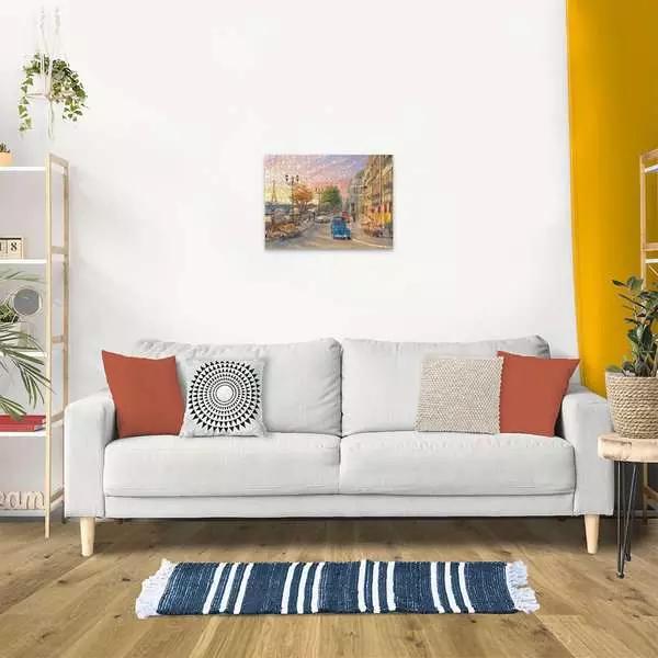 Actual product image Ravensburger Jigsaw puzzle Evening mood in Paris, 500 pieces. (500 pieces)
