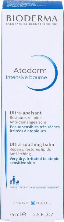 Image du produit Bioderma Hips - Atoderm Intensive Baume Ultra Apaisant (Crème pour le corps, 75 ml)